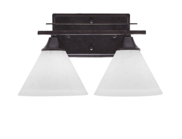 Toltec Lighting - 132-DG-312 - Two Light Bath Bar - Uptowne - Dark Granite