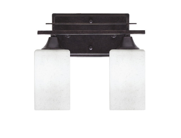 Toltec Lighting - 132-DG-531 - Two Light Bath Bar - Uptowne - Dark Granite