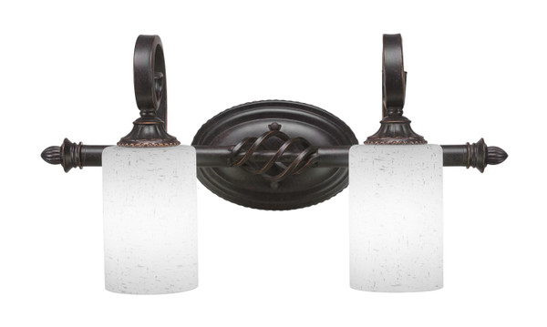 Toltec Lighting - 162-DG-310 - Two Light Bath Bar - Eleganté - Dark Granite