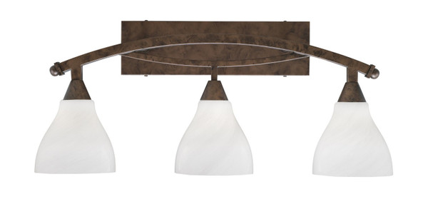 Toltec Lighting - 173-BRZ-4761 - Three Light Bath Bar - Bow - Bronze