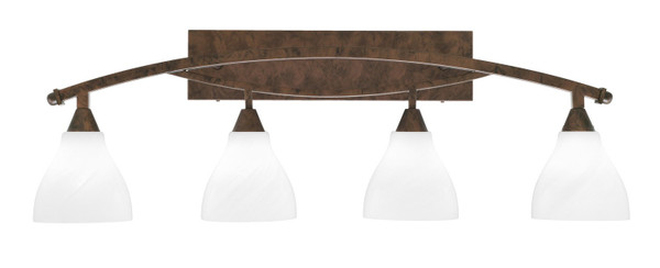 Toltec Lighting - 174-BRZ-4761 - Four Light Bath Bar - Bow - Bronze