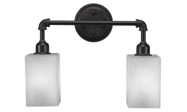 Toltec Lighting - 182-DG-531 - Two Light Bath Bar - Vintage - Dark Granite