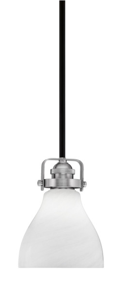 Toltec Lighting - 1941-MBBN-4761 - One Light Mini Pendant - Easton - Matte Black & Brushed Nickel