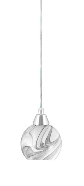 Toltec Lighting - 22-CH-4109 - One Light Mini Pendant - Any - Chrome