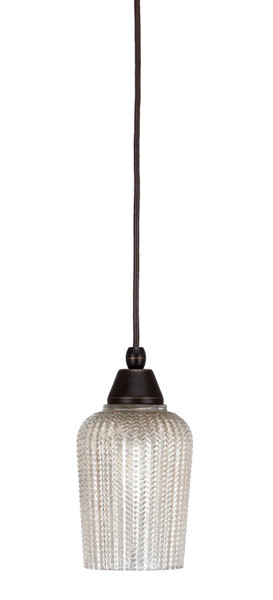 Toltec Lighting - 22-DG-4253 - One Light Mini Pendant - Any - Dark Granite