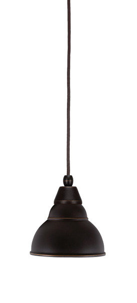 Toltec Lighting - 22-DG-427 - One Light Mini Pendant - Any - Dark Granite