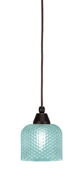 Toltec Lighting - 22-DG-4615 - One Light Mini Pendant - Any - Dark Granite