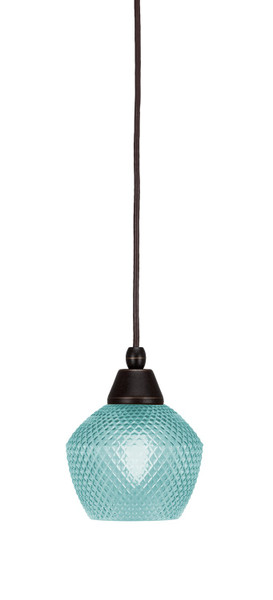 Toltec Lighting - 22-DG-4625 - One Light Mini Pendant - Any - Dark Granite