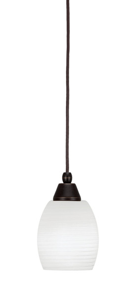 Toltec Lighting - 22-DG-615 - One Light Mini Pendant - Any - Dark Granite