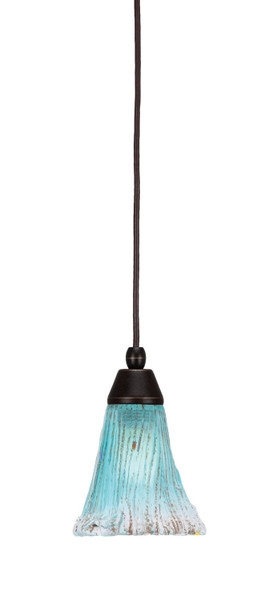 Toltec Lighting - 22-DG-725 - One Light Mini Pendant - Any - Dark Granite