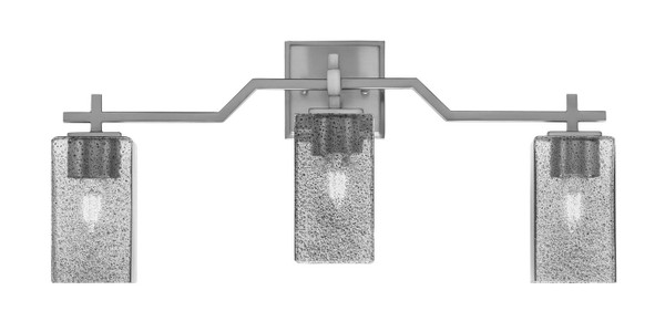 Toltec Lighting - 2313-GP-542 - Three Light Bath Bar - Corbin - Graphite