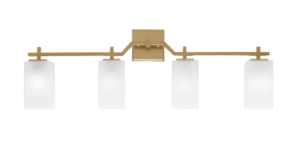 Toltec Lighting - 2314-NAB-541 - Four Light Bath Bar - Corbin - New Age Brass