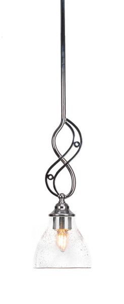 Toltec Lighting - 232-CH-4760 - One Light Mini Pendant - Jazz - Chrome