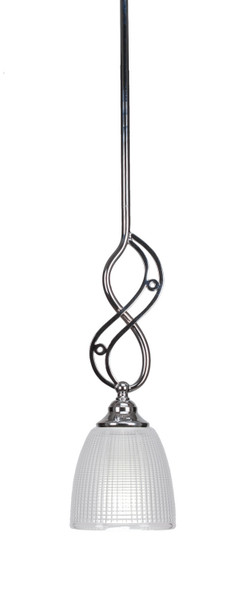 Toltec Lighting - 232-CH-500 - One Light Mini Pendant - Jazz - Chrome