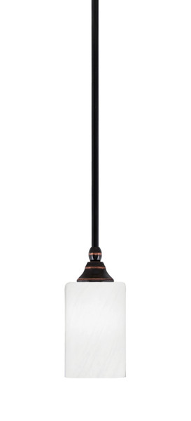 Toltec Lighting - 23-BC-3001 - One Light Mini Pendant - Stem - Black Copper
