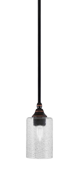 Toltec Lighting - 23-BC-3002 - One Light Mini Pendant - Stem - Black Copper