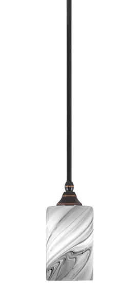 Toltec Lighting - 23-BC-3009 - One Light Mini Pendant - Stem - Black Copper
