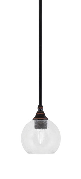 Toltec Lighting - 23-BC-4100 - One Light Mini Pendant - Stem - Black Copper