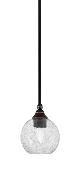 Toltec Lighting - 23-BC-4102 - One Light Mini Pendant - Stem - Black Copper