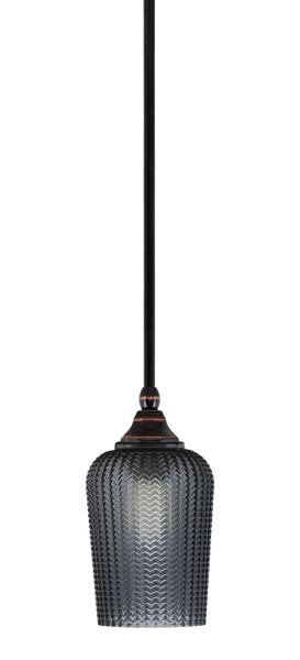 Toltec Lighting - 23-BC-4252 - One Light Mini Pendant - Stem - Black Copper