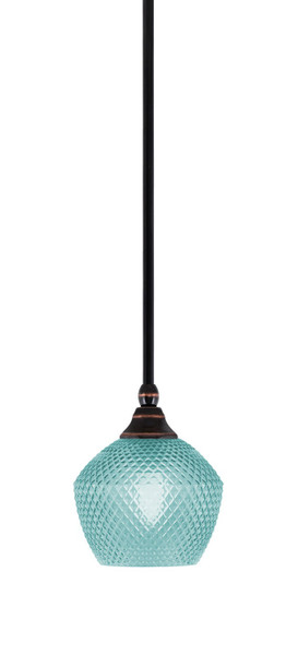 Toltec Lighting - 23-BC-4625 - One Light Mini Pendant - Stem - Black Copper