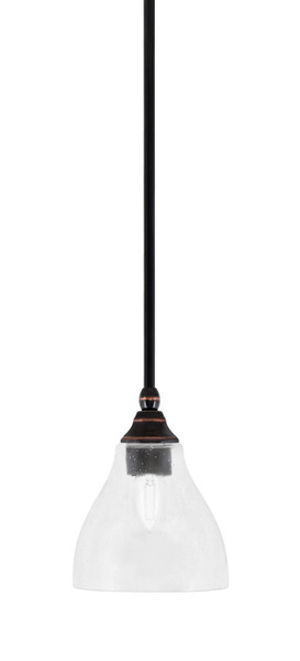 Toltec Lighting - 23-BC-4760 - One Light Mini Pendant - Stem - Black Copper