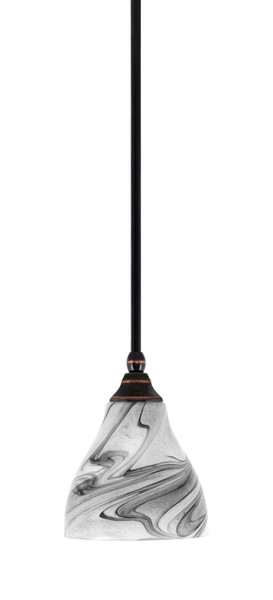 Toltec Lighting - 23-BC-4769 - One Light Mini Pendant - Stem - Black Copper