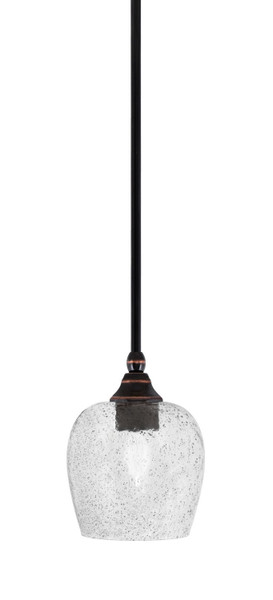 Toltec Lighting - 23-BC-4812 - One Light Mini Pendant - Stem - Black Copper