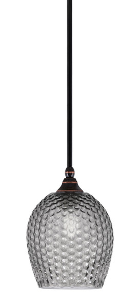 Toltec Lighting - 23-BC-4902 - One Light Mini Pendant - Stem - Black Copper