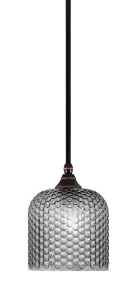 Toltec Lighting - 23-BC-4912 - One Light Mini Pendant - Stem - Black Copper