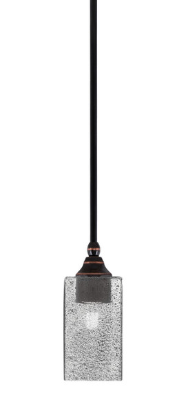 Toltec Lighting - 23-BC-542 - One Light Mini Pendant - Stem - Black Copper
