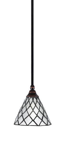 Toltec Lighting - 23-BC-9185 - One Light Mini Pendant - Stem - Black Copper