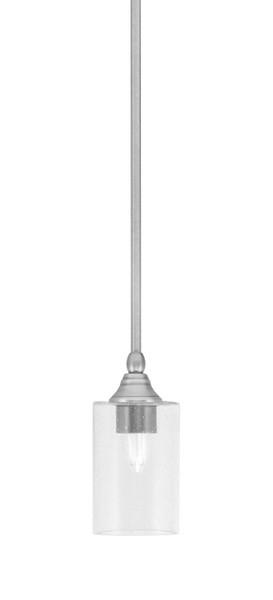 Toltec Lighting - 23-BN-300 - One Light Mini Pendant - Stem - Brushed Nickel