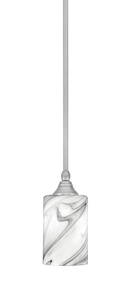 Toltec Lighting - 23-BN-3009 - One Light Mini Pendant - Stem - Brushed Nickel