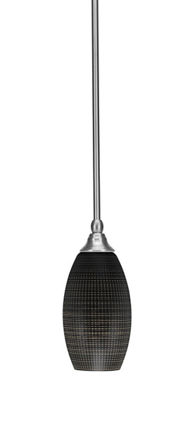 Toltec Lighting - 23-BN-4049 - One Light Mini Pendant - Stem - Brushed Nickel
