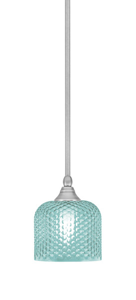 Toltec Lighting - 23-BN-4615 - One Light Mini Pendant - Stem - Brushed Nickel