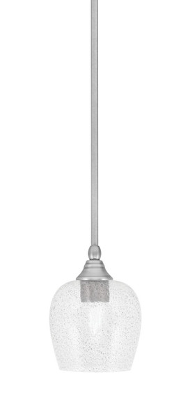 Toltec Lighting - 23-BN-4812 - One Light Mini Pendant - Stem - Brushed Nickel