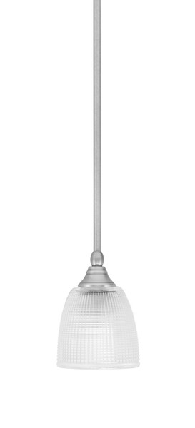 Toltec Lighting - 23-BN-500 - One Light Mini Pendant - Stem - Brushed Nickel