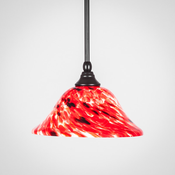 Toltec Lighting - 23-MB-116 - One Light Mini Pendant - Any - Matte Black