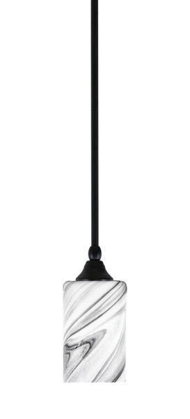 Toltec Lighting - 23-MB-3009 - One Light Mini Pendant - Stem - Matte Black