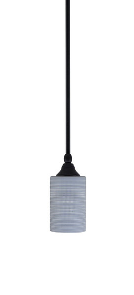 Toltec Lighting - 23-MB-4062 - One Light Mini Pendant - Stem - Matte Black