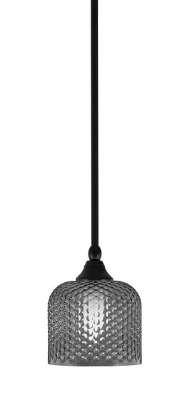 Toltec Lighting - 23-MB-4612 - One Light Mini Pendant - Stem - Matte Black