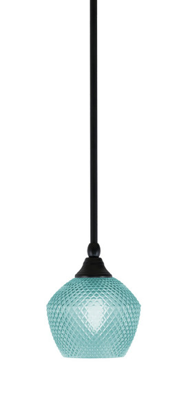 Toltec Lighting - 23-MB-4625 - One Light Mini Pendant - Stem - Matte Black
