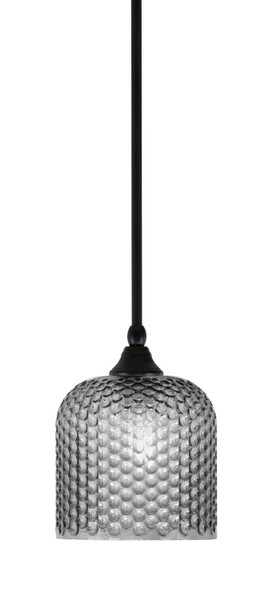Toltec Lighting - 23-MB-4912 - One Light Mini Pendant - Stem - Matte Black
