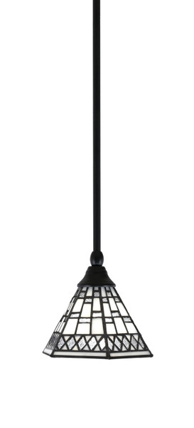 Toltec Lighting - 23-MB-9105 - One Light Mini Pendant - Stem - Matte Black