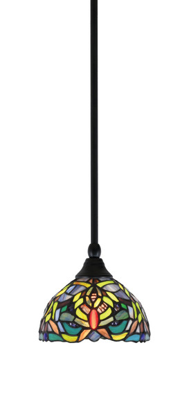 Toltec Lighting - 23-MB-9905 - One Light Mini Pendant - Stem - Matte Black