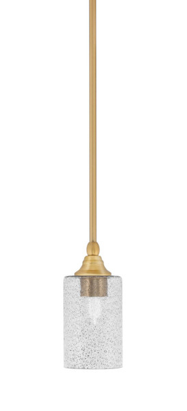 Toltec Lighting - 23-NAB-3002 - One Light Mini Pendant - Stem - New Age Brass