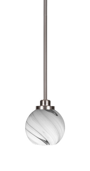 Toltec Lighting - 2601-BN-4109 - One Light Mini Pendant - Odyssey - Brushed Nickel