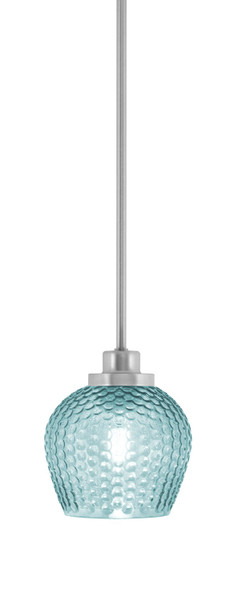 Toltec Lighting - 2601-BN-4605 - One Light Mini Pendant - Odyssey - Brushed Nickel