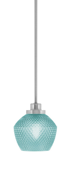 Toltec Lighting - 2601-BN-4625 - One Light Mini Pendant - Odyssey - Brushed Nickel
